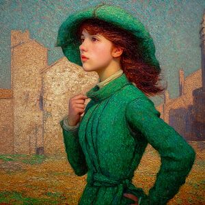 A Portrait in Green