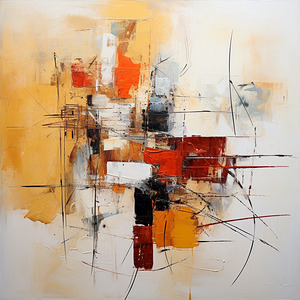 Crosscuts of Red and Black