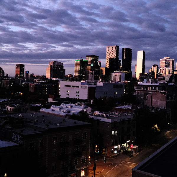 Montreal Morning Print