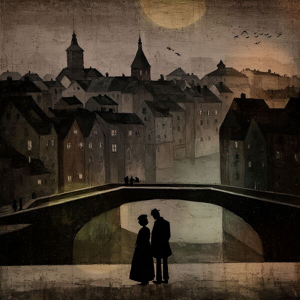 Moonlit Conversations Print