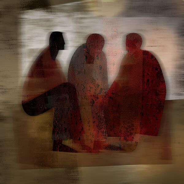 Circle of Embers Print