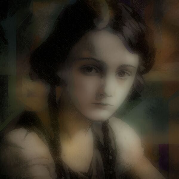 Faded Porcelain Print