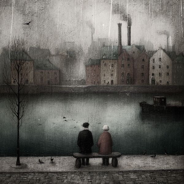 Ashes in the Rain Print