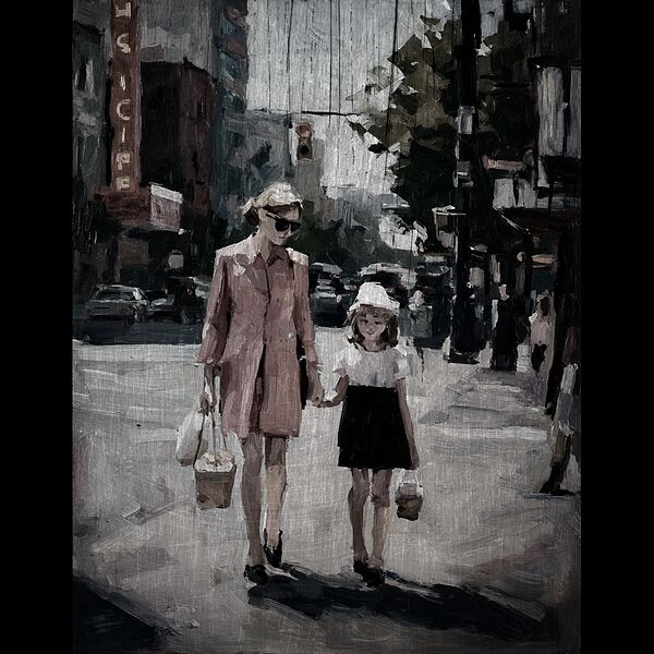 Sidewalk Stories Print