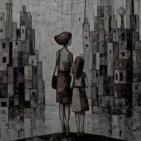 In Her Footsteps Print