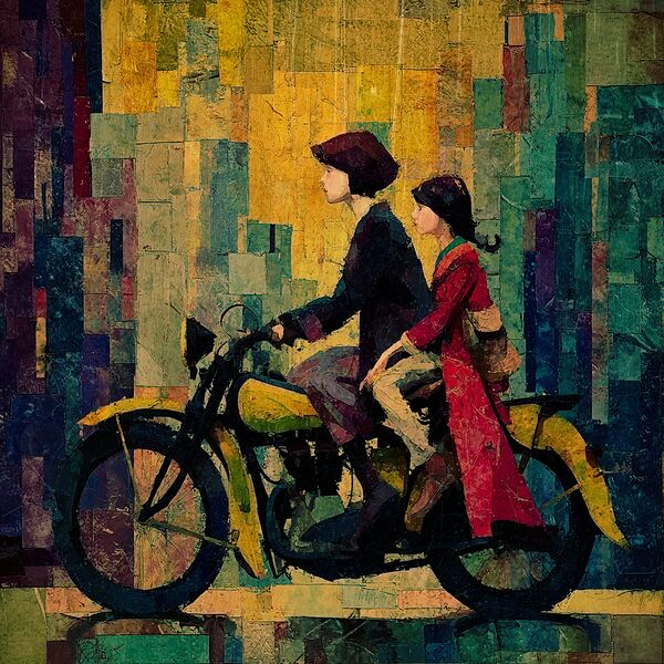 The Yellow Machine Print