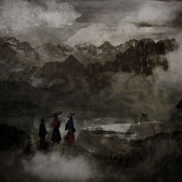 Through the Folded Earth Print