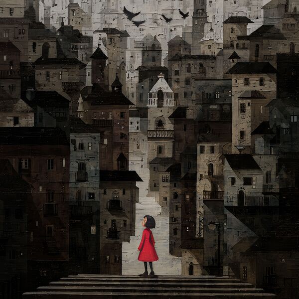 Stairway of Silence Print