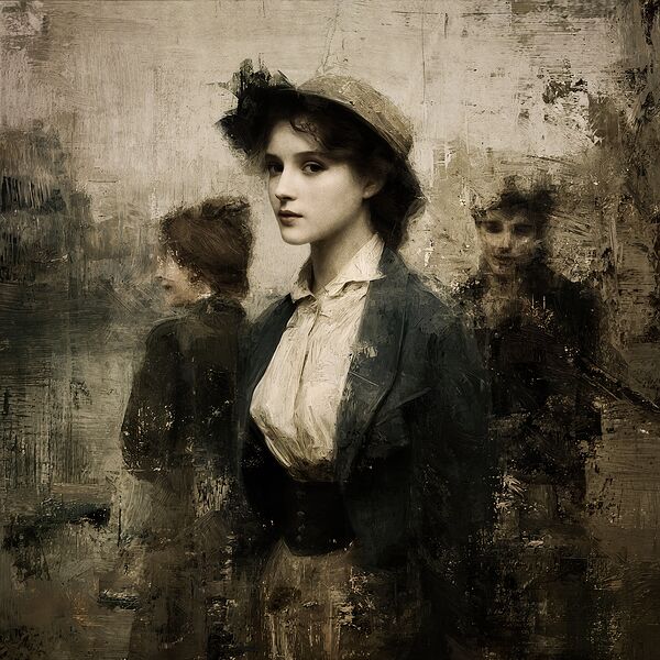 Painted in Shadows Print