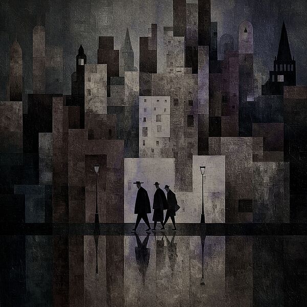 Midnight Walkers Print