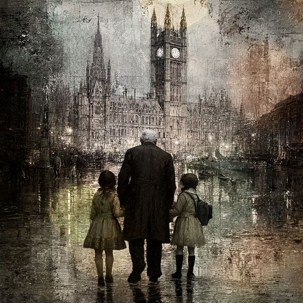 Beneath the Clocktower Print