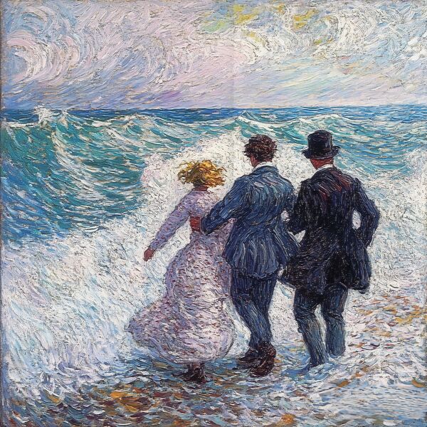 Through Painted Oceans Print