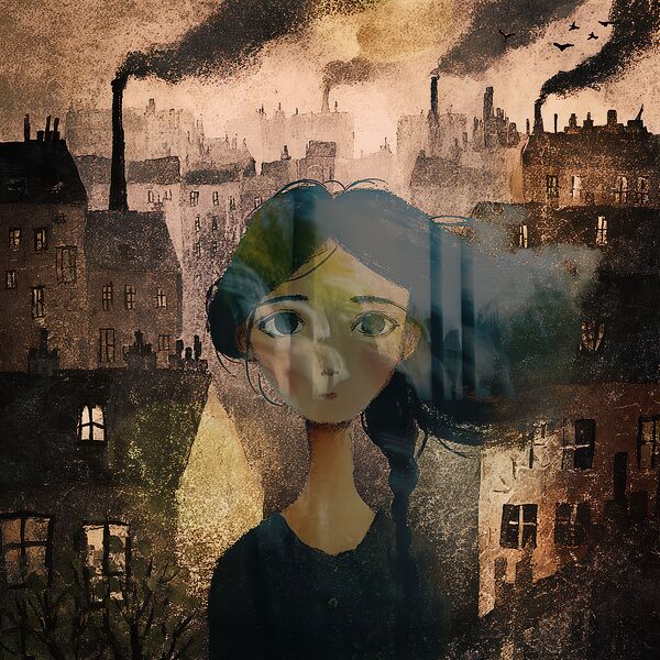 No Air for Angels Print