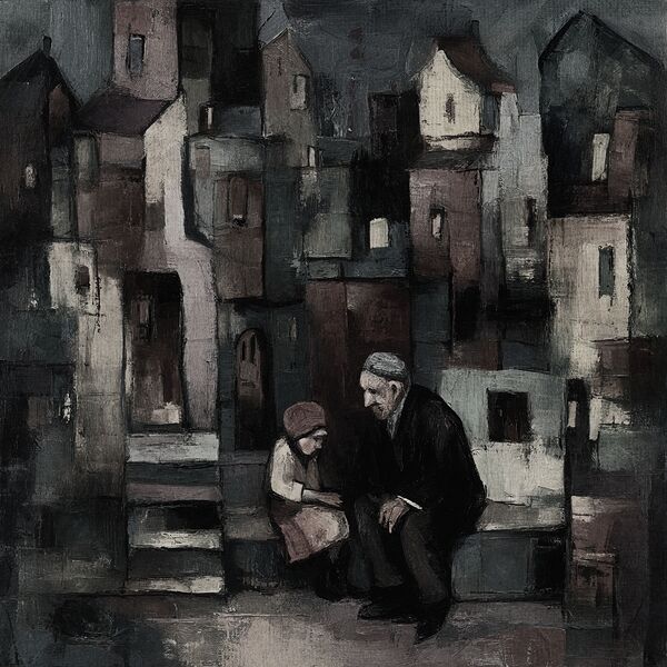 Listening to Old Stories Print