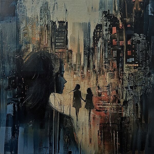 Silhouettes of Us Print