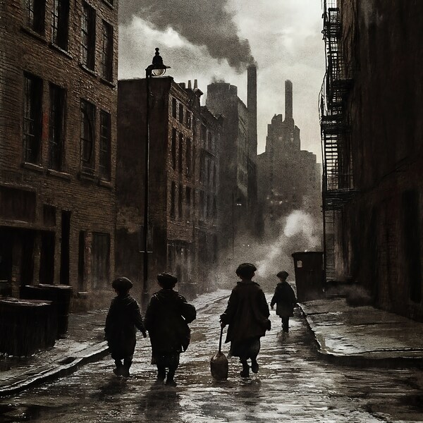 Children of the Smokestack Print