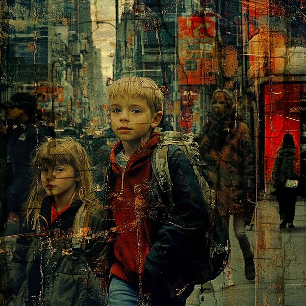 Ghosts in the Streets Print