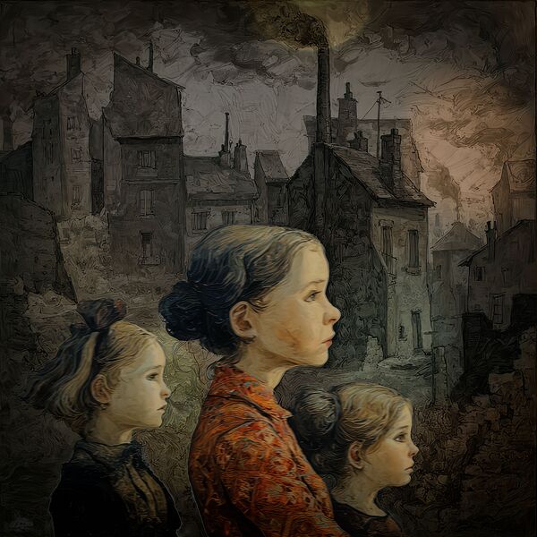 Soot Veiled Afternoon Print