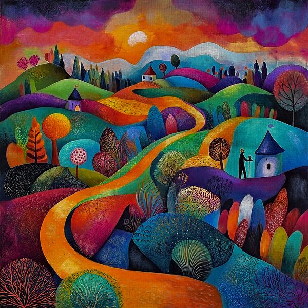 Wanderer’s Path Print