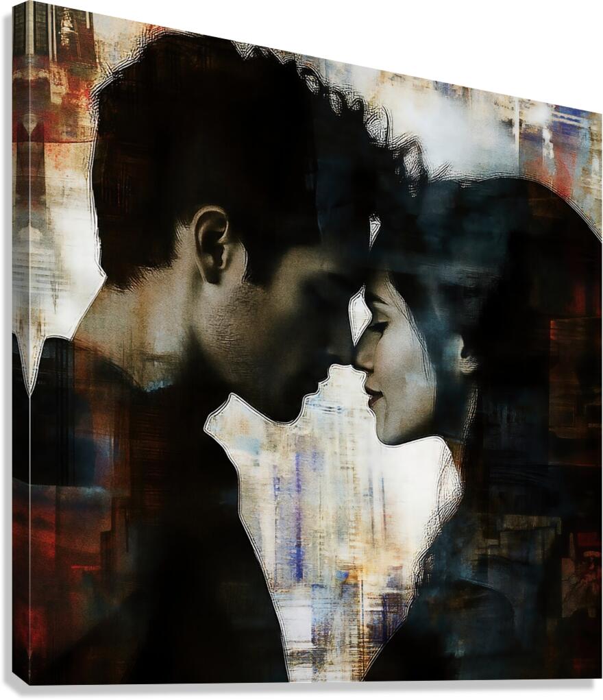 Fading into Us Canvas Print