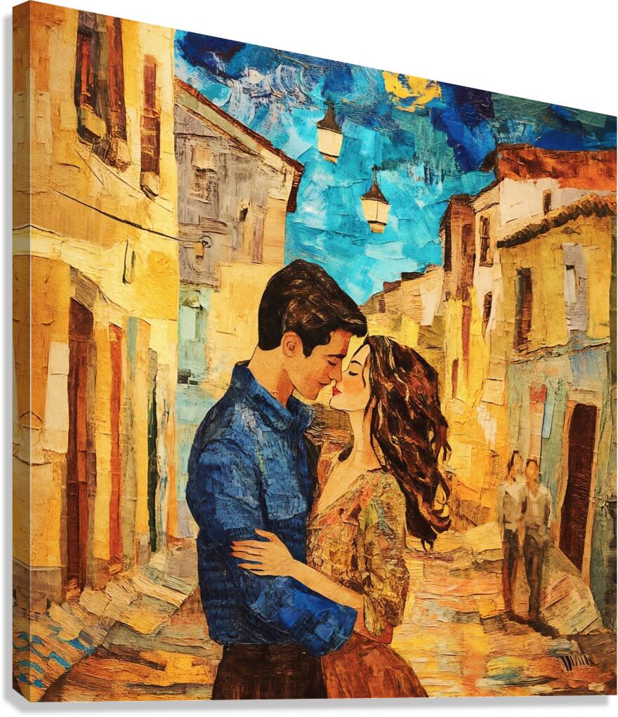 Beneath the Lanterns Canvas Print