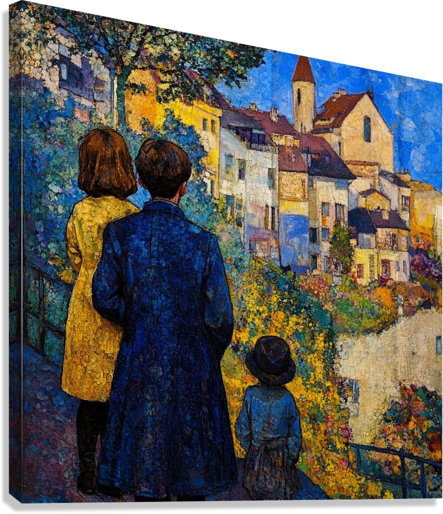 Mystic Town Canvas Print