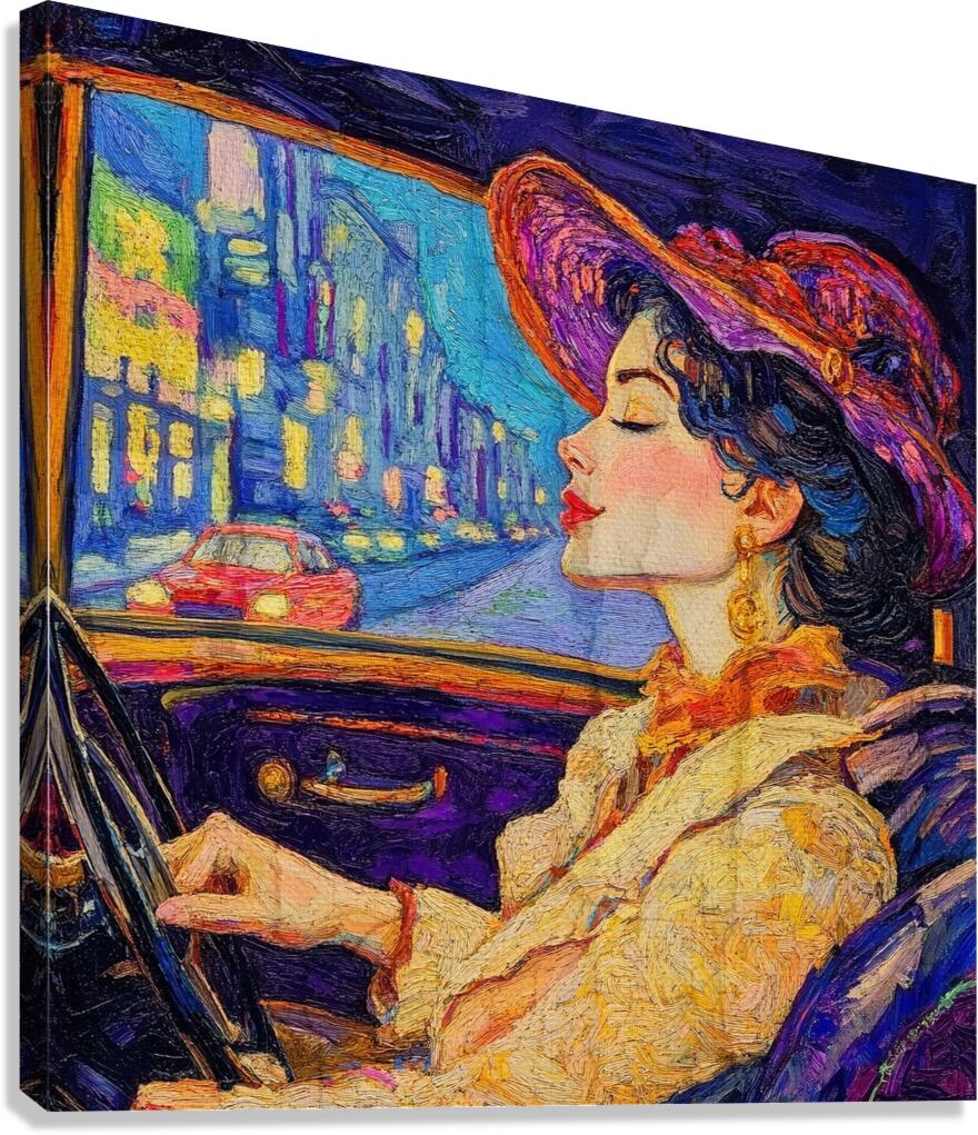 Elegance in Motion Canvas Print