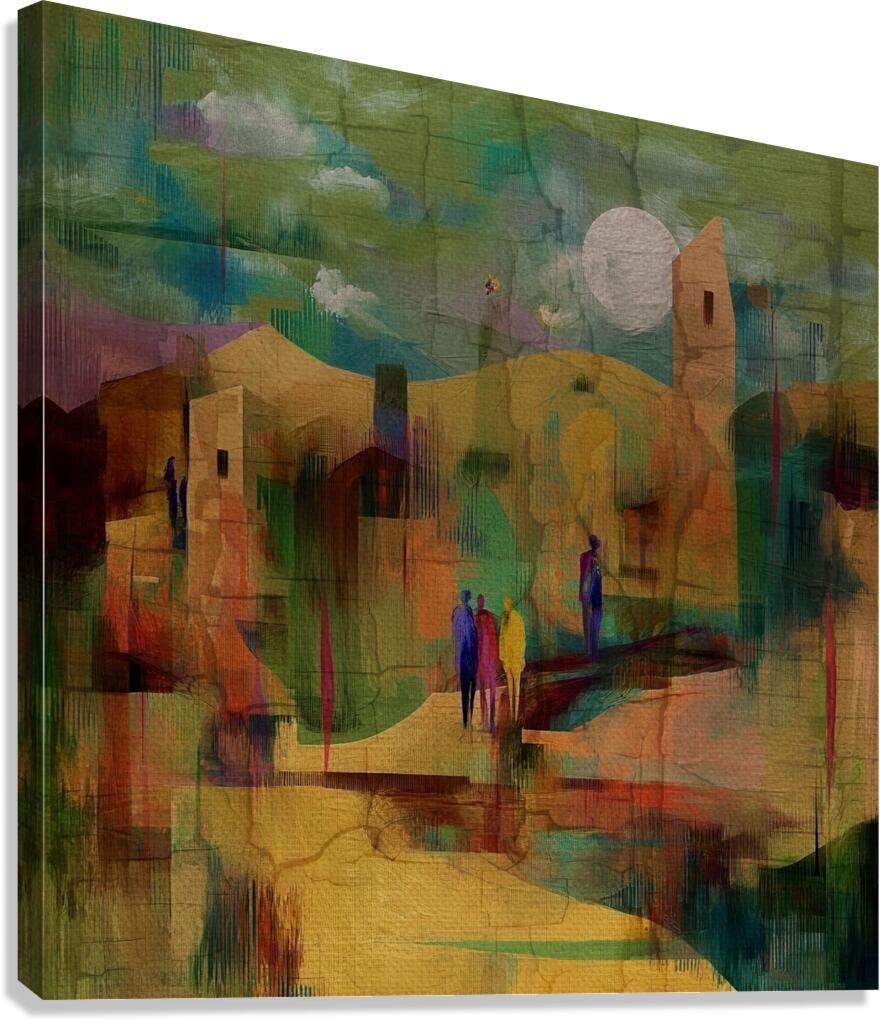 The Memory Travelers Canvas Print
