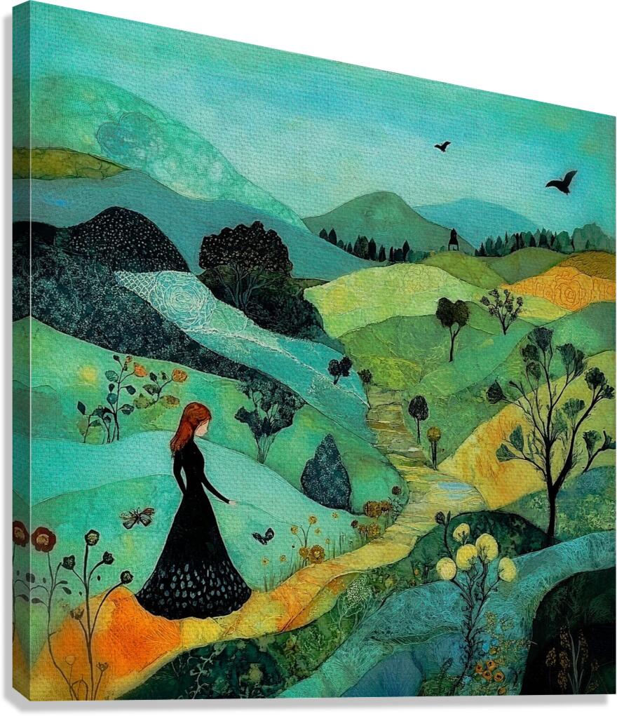 Wanderer of Light Canvas Print