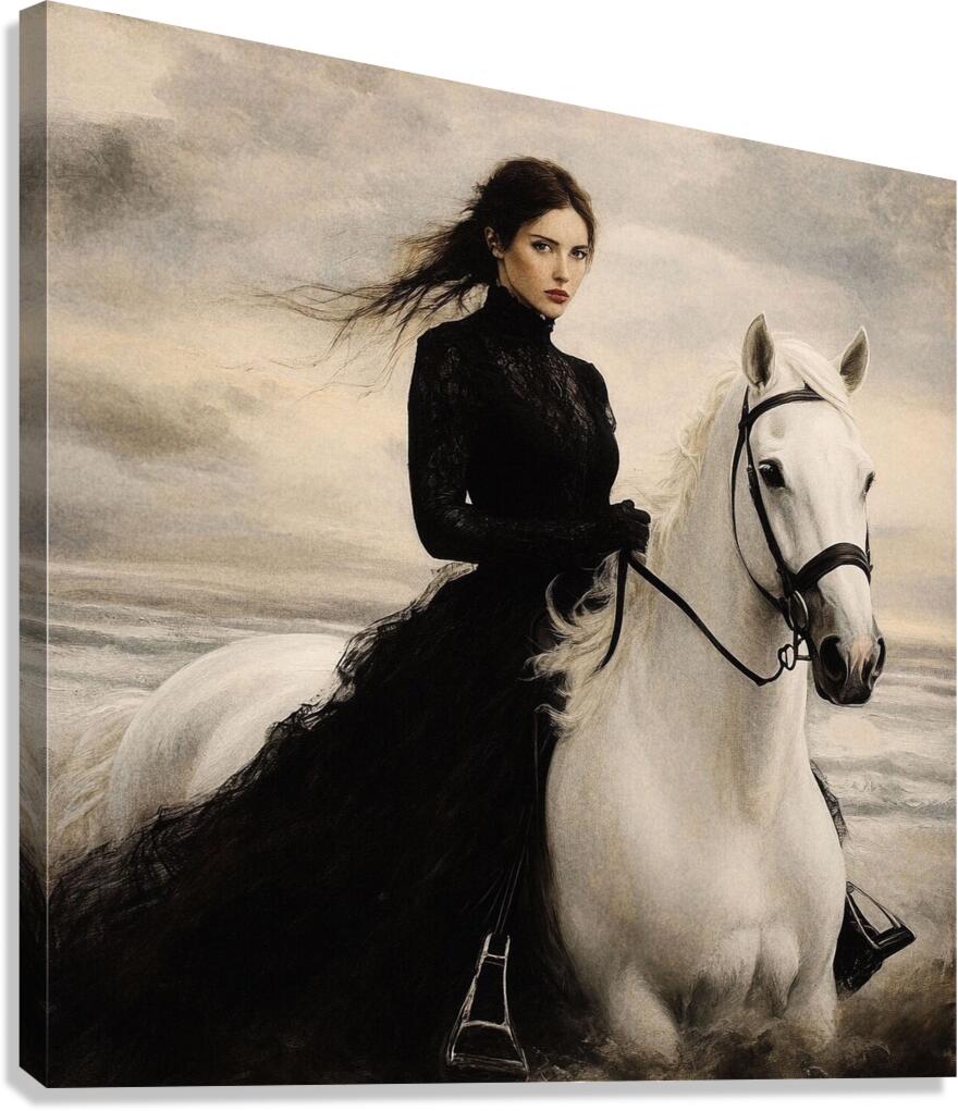 The Phantom Bride Canvas Print