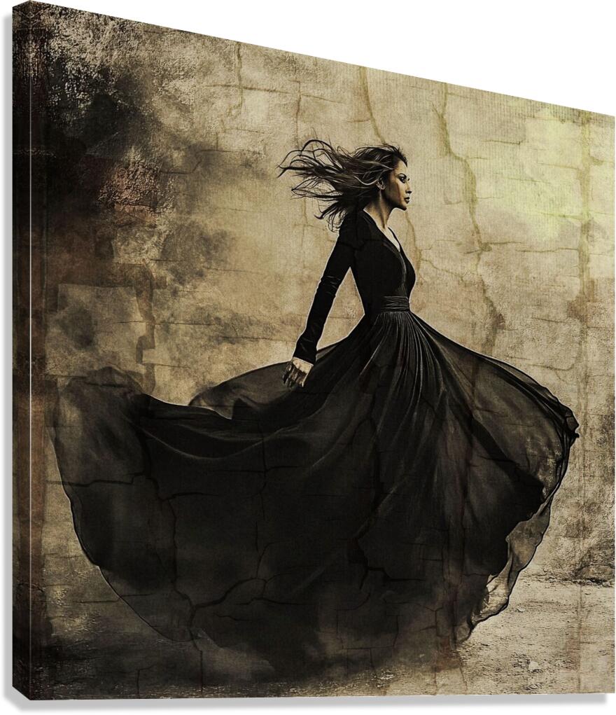 Dancer in the Dust Canvas Print