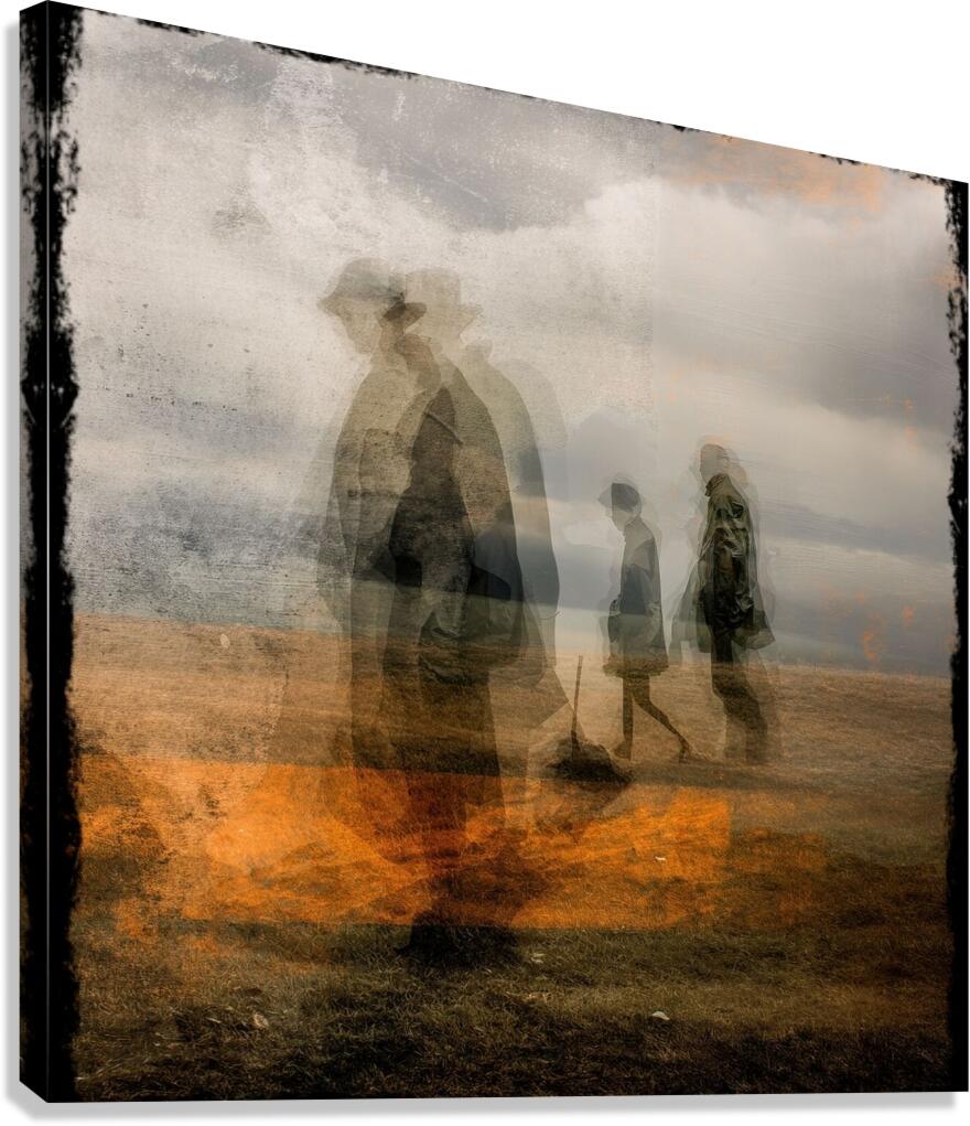 Where Time Walks Canvas Print