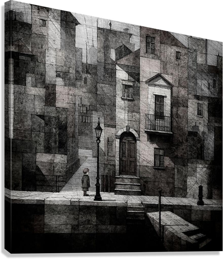 The Waiting Canvas Print