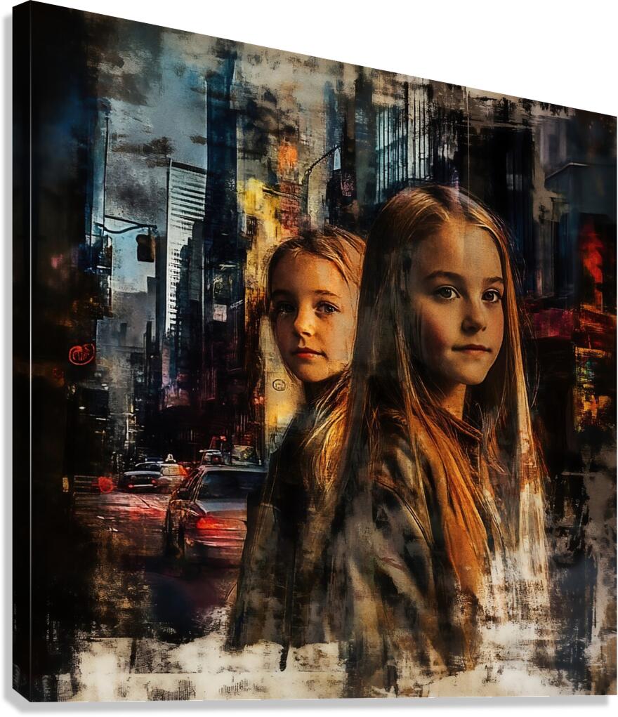 Urban Reflections Canvas Print