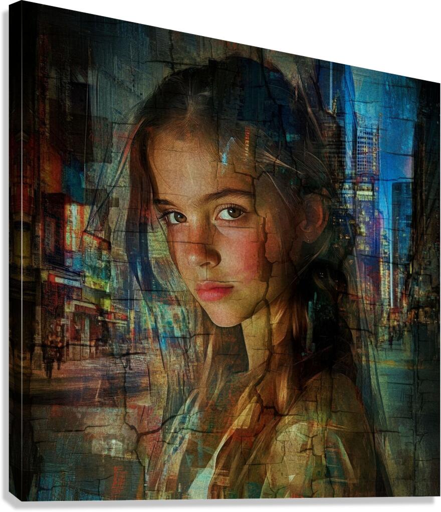 Ethereal Gaze Canvas Print