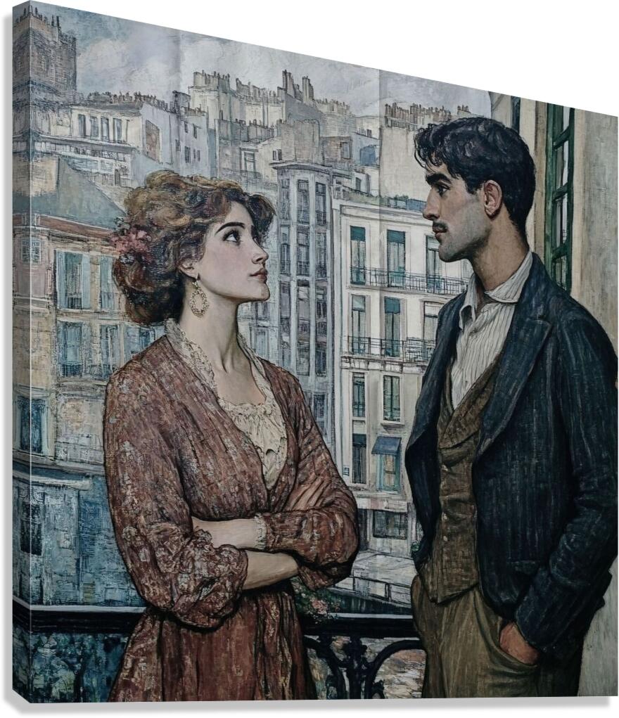 The Moment Before Goodbye Canvas Print