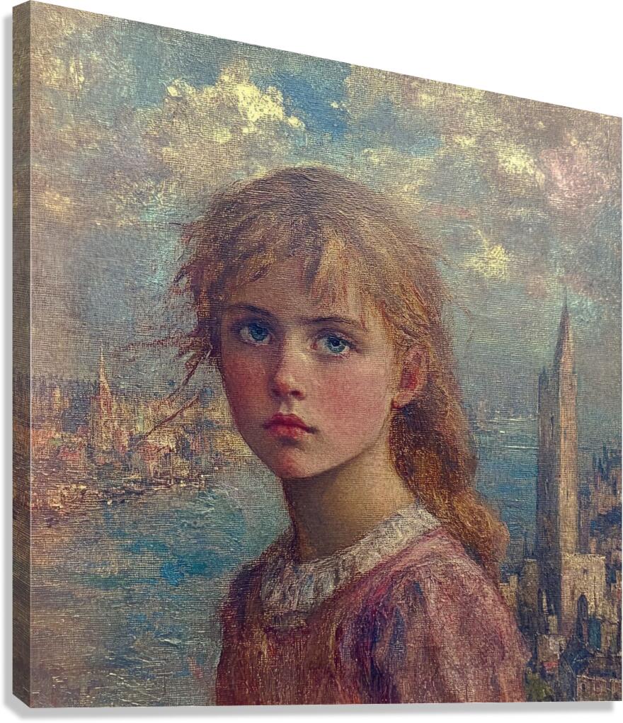 The Last Light of Innocence Canvas Print