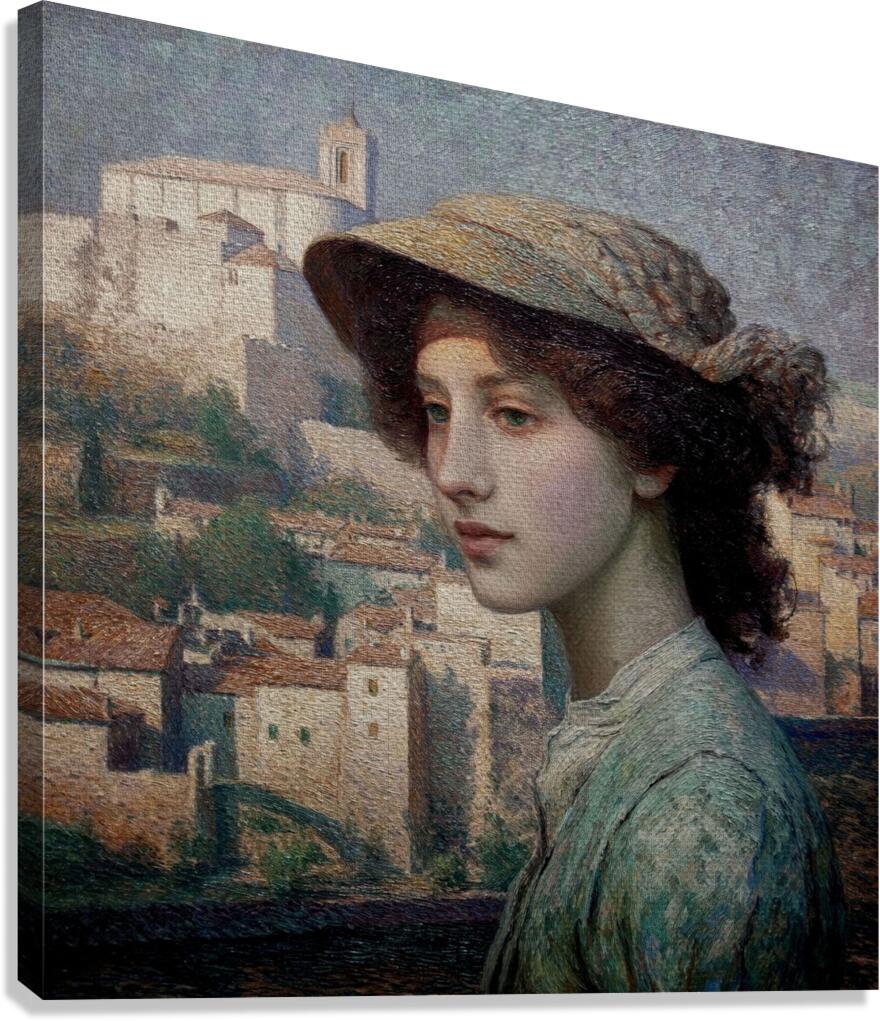 Painted Reverie Canvas Print