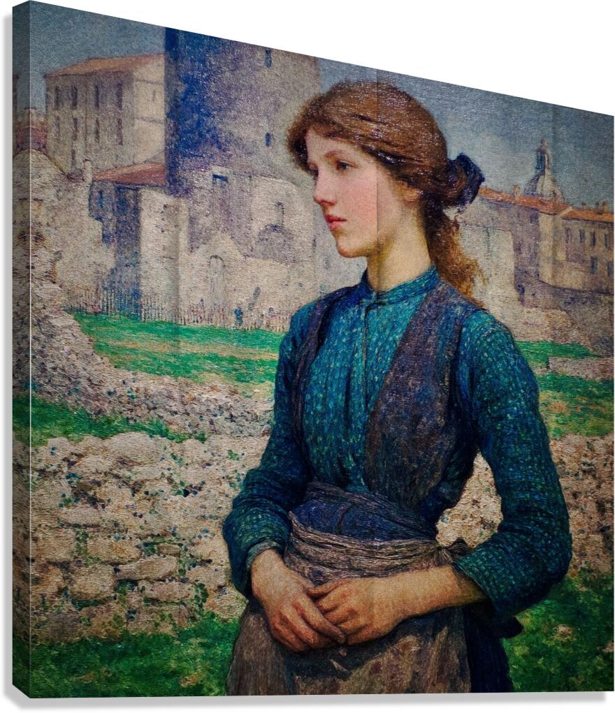 Beneath Forgotten Walls Canvas Print