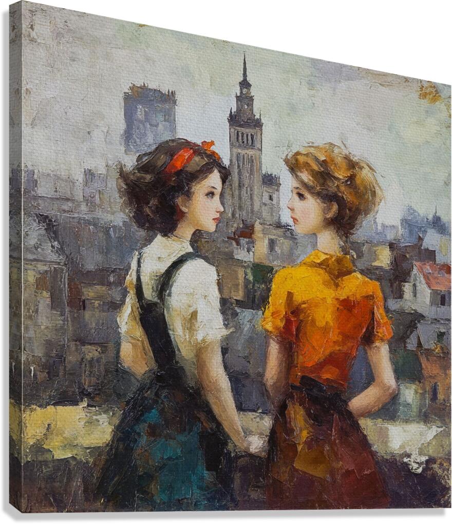 Where Yesterday Stood Still Canvas Print