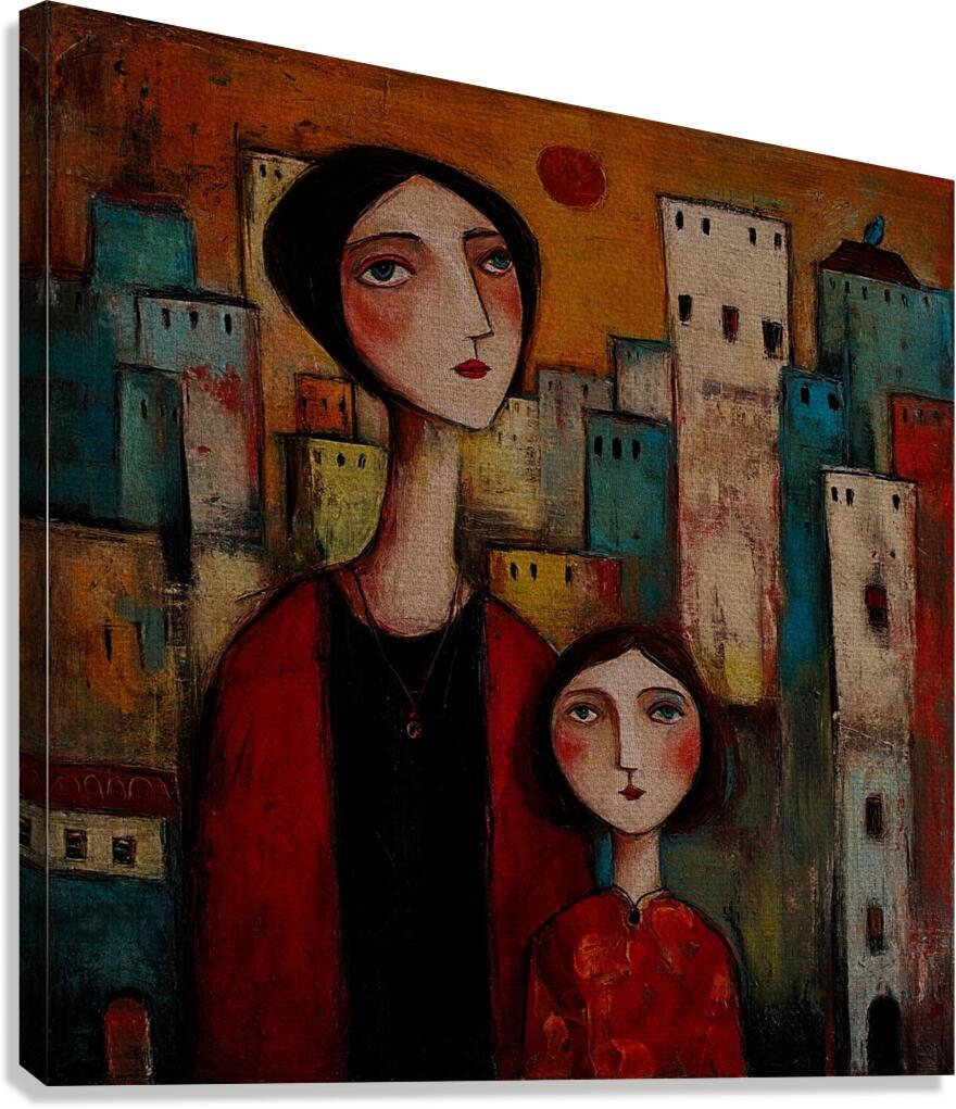 City of Ghosts Canvas Print