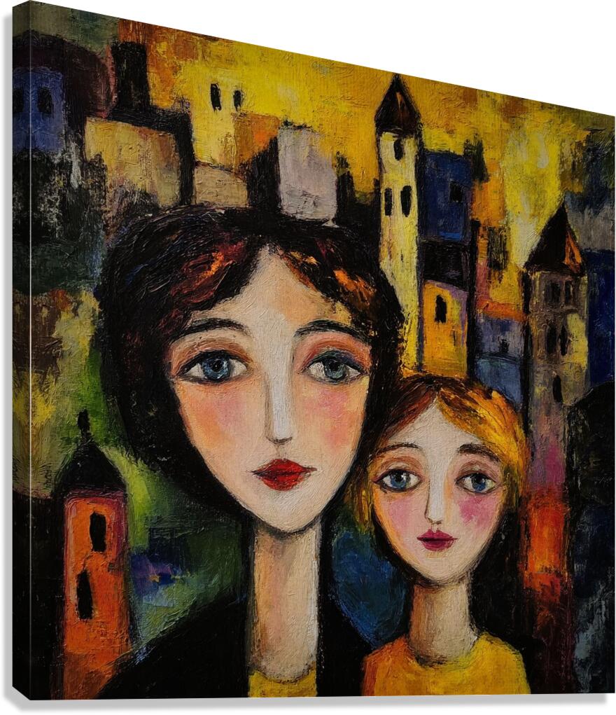 Timeless Gaze Canvas Print