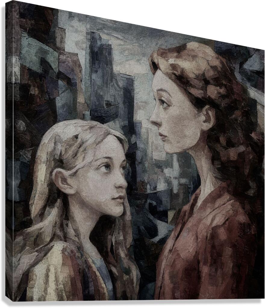 Becoming Her Canvas Print