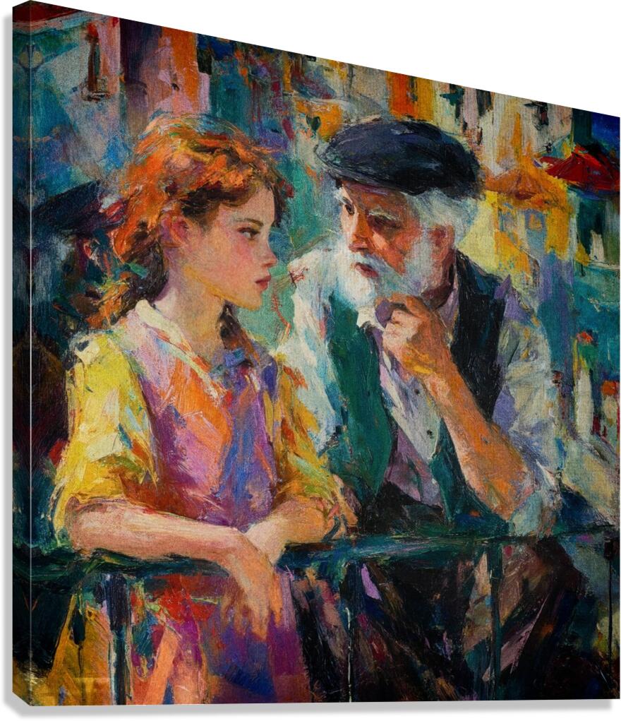 Between Generations Canvas Print