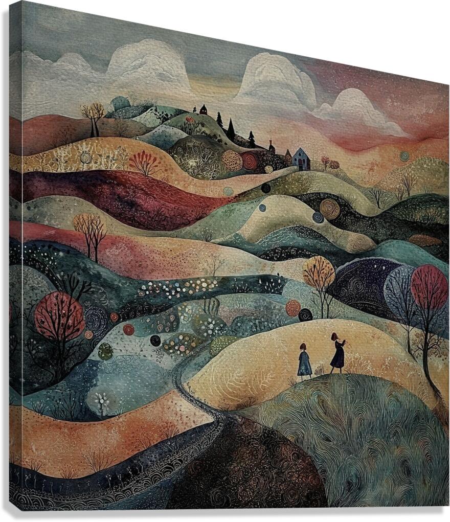 Wandering Spirits Canvas Print