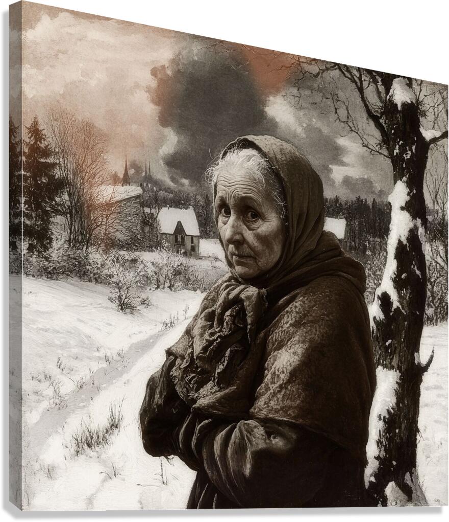 The Last Path Home Canvas Print