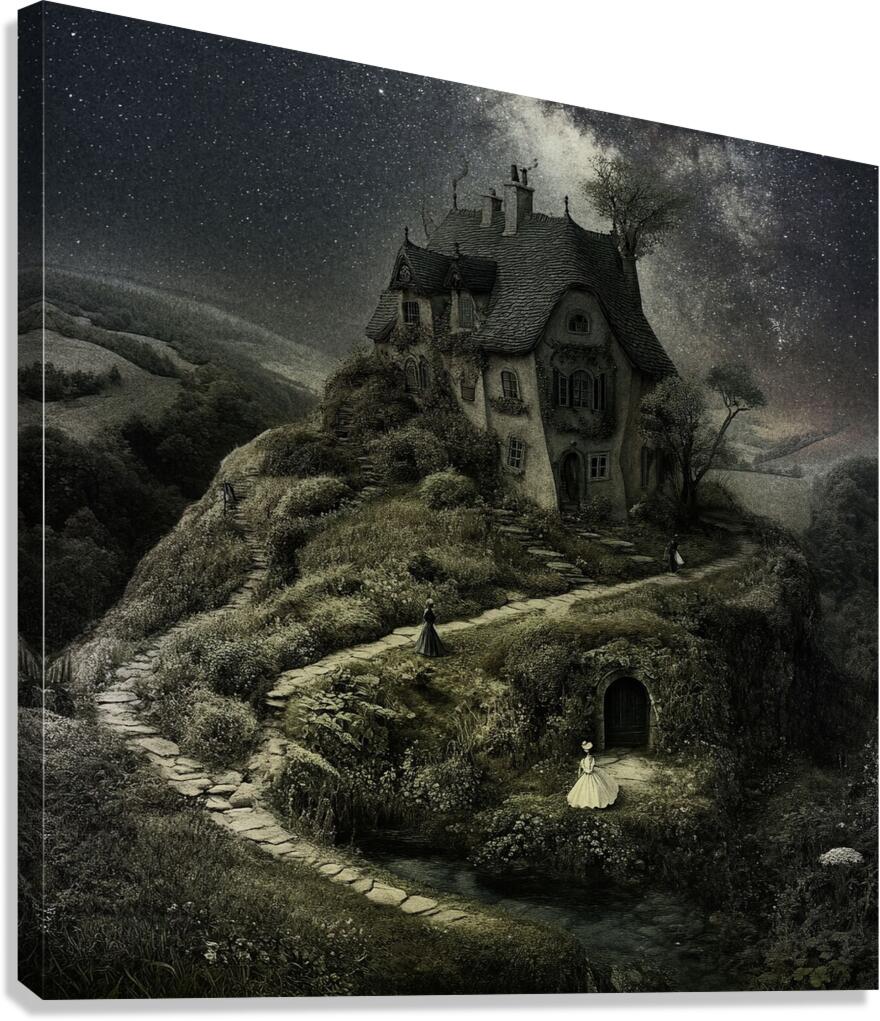 The Hidden Door Canvas Print