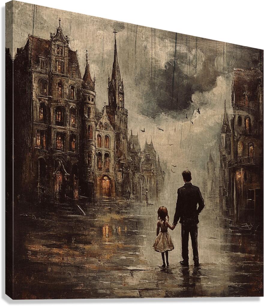 City of Memory Canvas Print