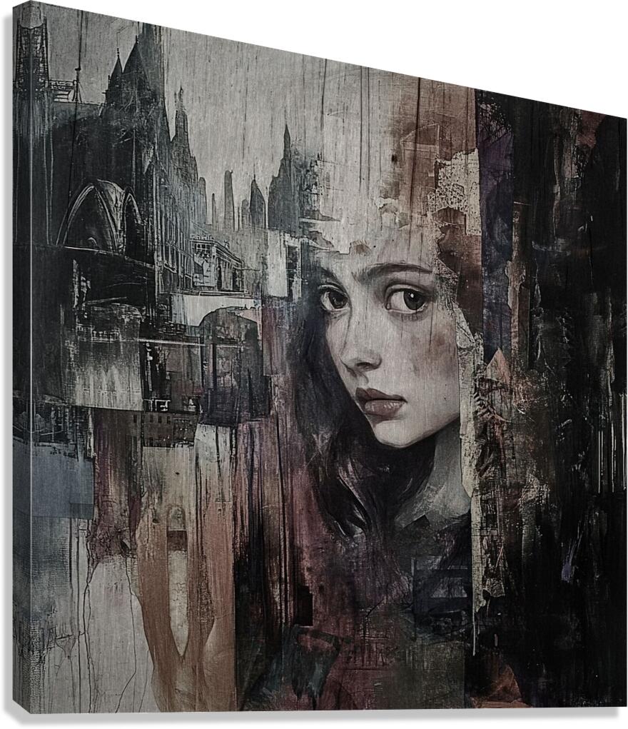 Fragments Canvas Print