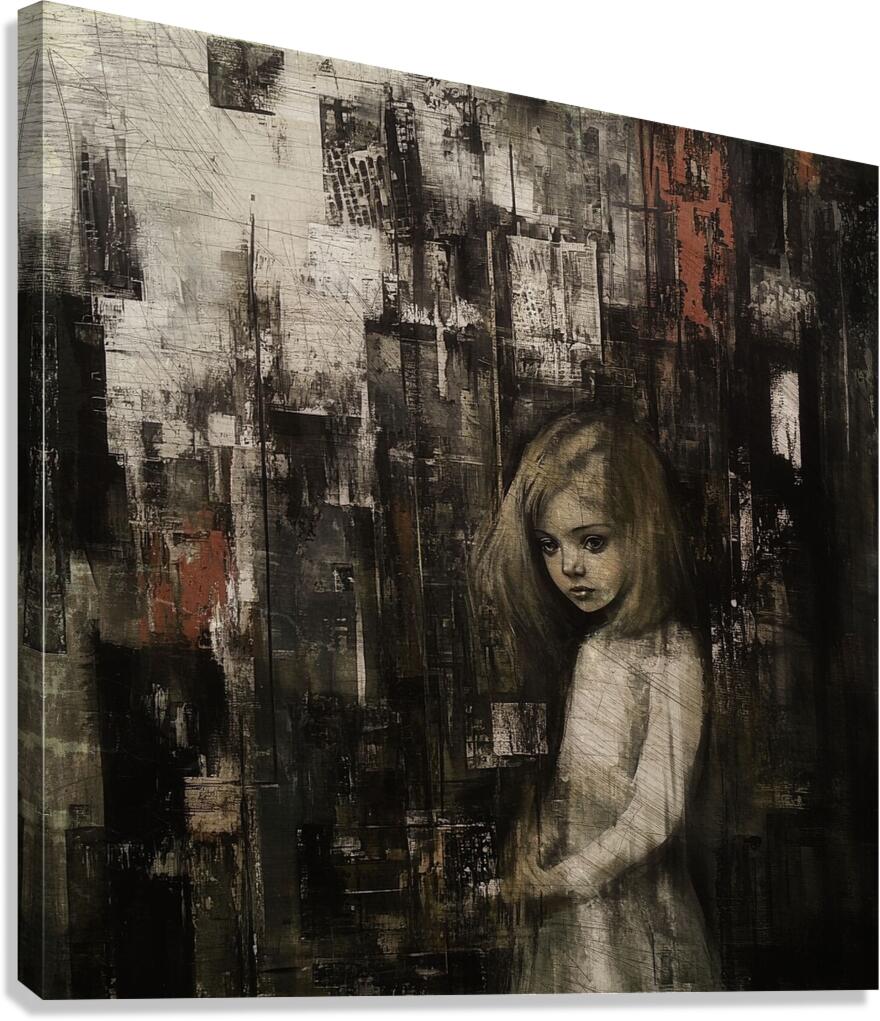 Glass Eyed Memory Canvas Print